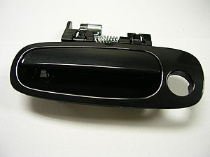 SHE8174-135B-1 Left Hand Front Outer Door Handle for 1998-2002 Corolla, Flat Black