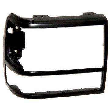 Right Hand Headlamp Door for 1989-1992 Ranger - Chrome, Black & Silver