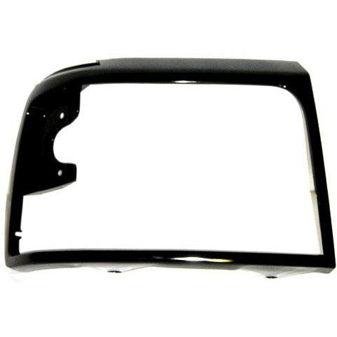 Right Hand Headlamp Door for 1992-1998 Ford Pickup, Black