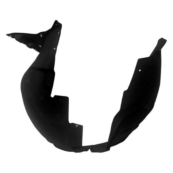 Left Hand Front Fender Inner Panel for 2017-2019 Cadillac XT5, Matte Black