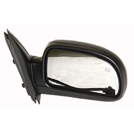 Right Hand Power Heated Folding Door Mirror Without Dimmer & Signal for 2002-2009 Trailblazer & Envoy, Texture Black