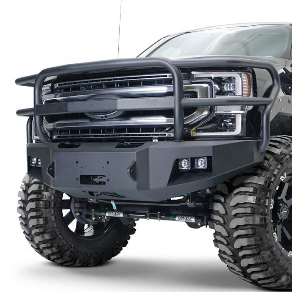 FFBFS17-A4160-1 Premium Front Bumper with Full Grill Guard for 2017-2022 Ford F250 & F350