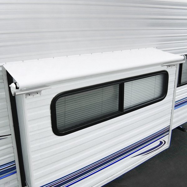CCOLH1530042 153 in. RV Slide-Out Awning, White