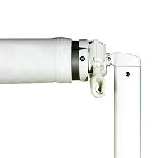CCOKY25SH White Short Slideout Cover Bracket & Hardware for Awnings