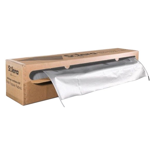 24 ft. 2 in. White Patio Fabric