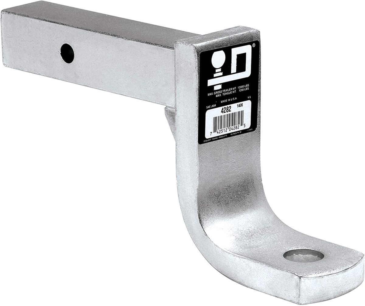 6 in. Drop x 9.5 in. Solid Class IV Rise Zinc Ball Mount
