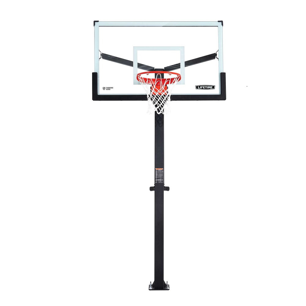 Picture of LifeTime LFT90916 60 in. Mammoth Bolt Down Basketball Hoop&#44; Tempered Glass