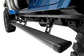 Picture of AMP Research AMP75122-01A Powerstep with Light Kit for 2007-2018 Wrangler JK Unlimited