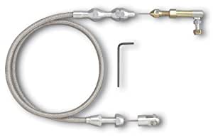Hi-Tech Throttle Cable Kit - Black - Standard Size - Durable Performance