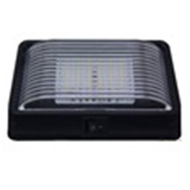 Mings Mark MIN9090133 LED Porch Light with On & Off Switch, Black