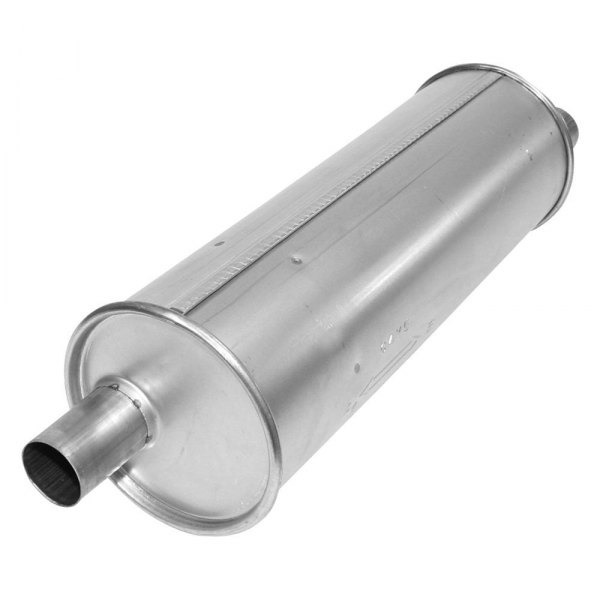 APE709994 Steel Round Direct-Fit Exhaust Muffler with Inlet -  AP EXHAUST PRODUCTS