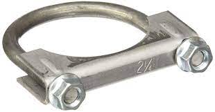 APEM214 DGM 2.25 x 0.37 in. U-bolt with Flange Nut Clamp