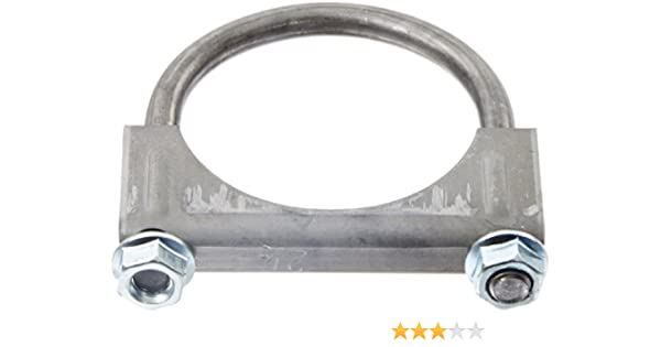 APEM212 DGM 2.5 x 0.37 in. U-bolt with Flange Nut Clamp