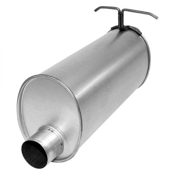 APE700367 MSL Maximum Aluminized Steel Oval Direct Fit Exhaust Muffler with Inlet & Outlet Neck for 1999-2004 Ford F-250