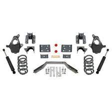 Single Cab Long Bed Lowering Kit for 2014-2016 Chevy Silverado 1500 101320, 251520-6 & 2013060 lbs