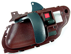 Right Hand Inner Front Door Handle for 1995-2002 Chevy, Red