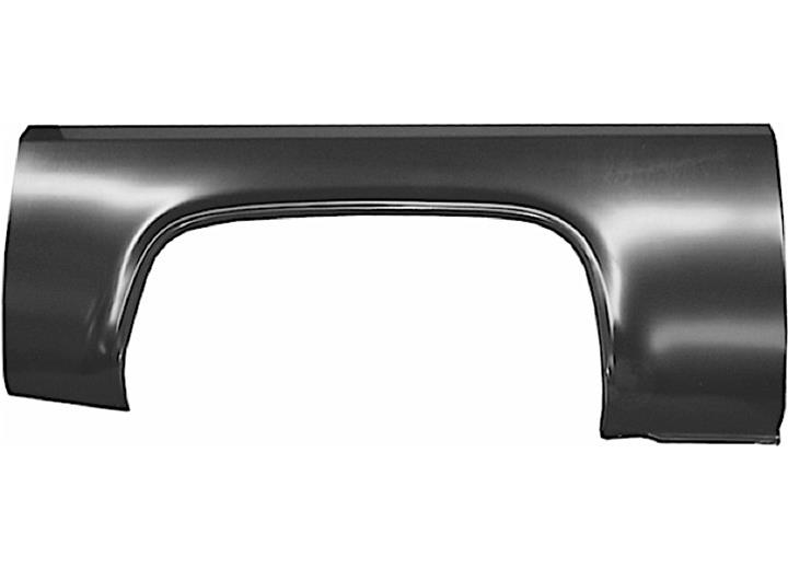 SHE911-59R Side Patch Panels with Door Lip for 1973-1991 Chevrolet Blazer, Black