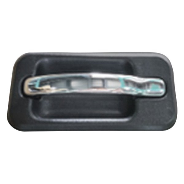 Left Hand Outer Rear Door Handle with Trim Package for 2003-2009 Hummer H2, Chrome