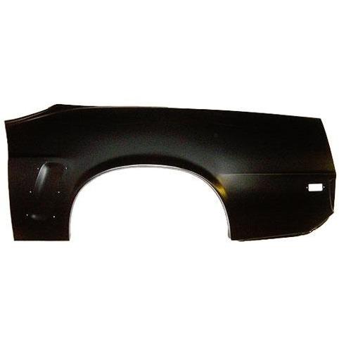 Left Hand Quarter Panel Skin with Louver for 1969 Mustang HT & Conventional