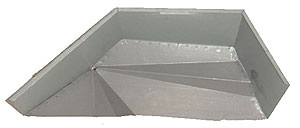 Left Hand Front Wheel Tub for 1973-1977 Bronco