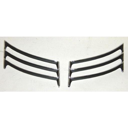 Quarter Panel Ornament Set for 1969 Camaro, Chrome