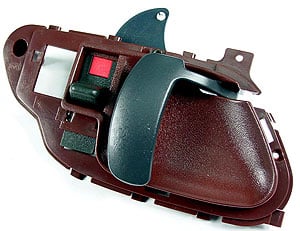 Left Hand Inner Front Door Handle for 1995-2002 Chevy, Red