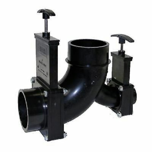 3 in. Ell Double Rotating Valve