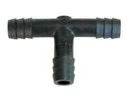 0.37 x 0.37 x 0.37 in. Barb Heavy Duty Tee