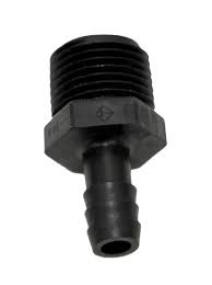 0.5 in. MPT x 0.37 in. Barb Male Adapter