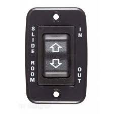 RVDS141 1.85 x 2.3 in. 20A Continuous, 40A Peak Cut-out Black Contoured Switch