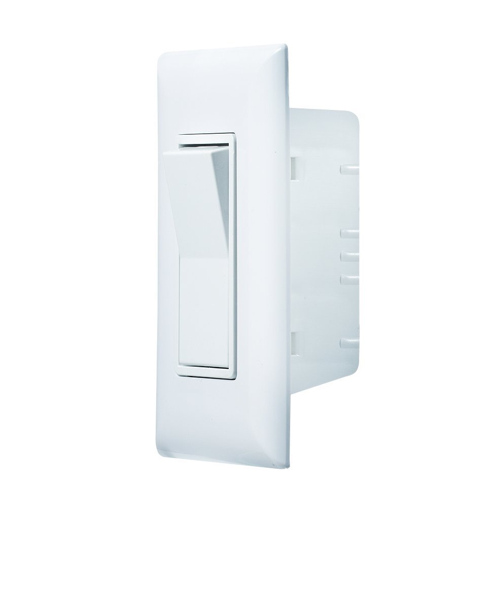 Inself Containedin White Contemporary Touch Switch, Speedwire with Cover-Plate