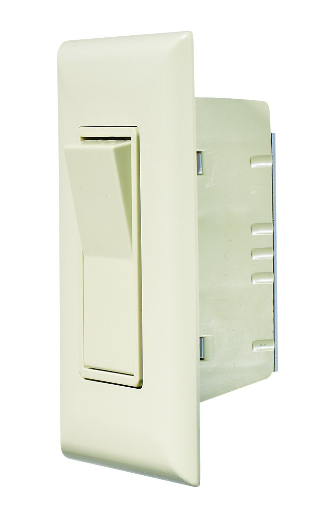 Inself Containedin Ivory Contemporary Touch Switch, Speedwire with Cover-Plate