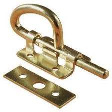 RVDH509 3.5 in. Bunk Latch - Brass