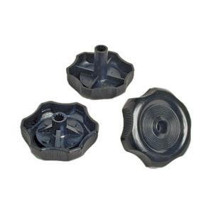 1 in. Plastic Window Crank, Black