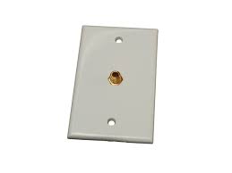 White TV Wall Plate - Interior