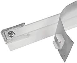 72 in. Glide-tape, 45 in. Track Wall Mount Curtain Kit