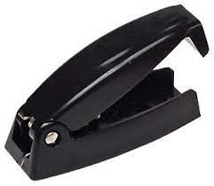 Rounded Baggage Door Catch - Black