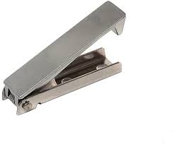 Squared Baggage Door Catch - Stainless Steel