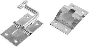 90 deg Entry Door Holder - Zinc