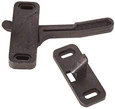 Right Hand Screen Door Latch, Black - Phillips
