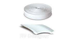 1 in. x 25 ft. Standard Insert Trim - Colonial White