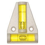 2.5 x 1.75 in. 2 Way Bubble Level