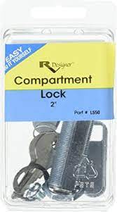 2 in. Keyed Compartment Lock