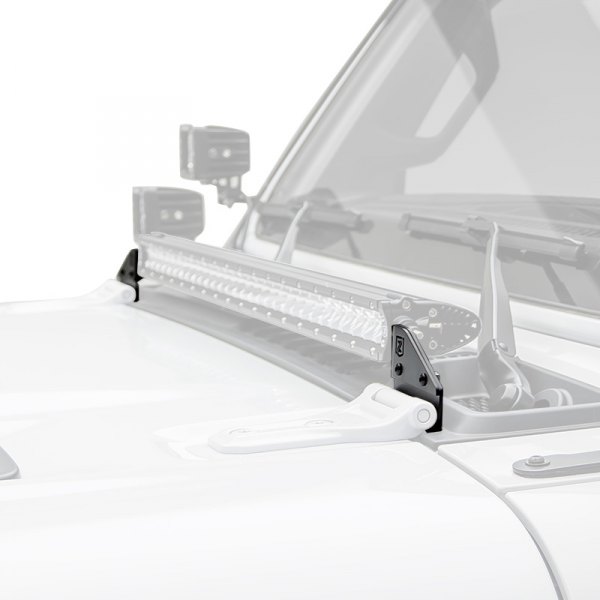 Excl Mojave Edition Hood Corwl Brackets for 2018-2022 Wrangler