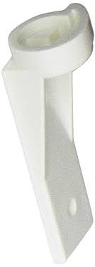 White Evaporator Door Mounting Clip