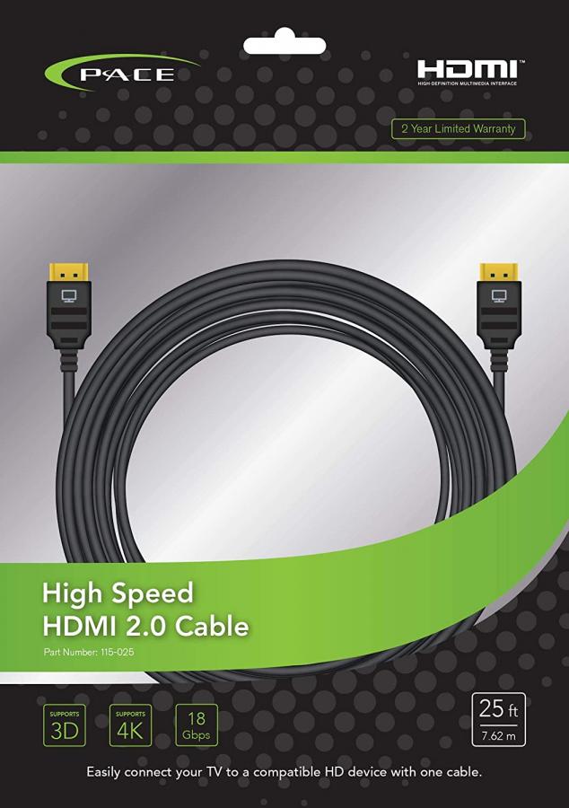 PCE115-025  International 6 ft. HDMI Cable