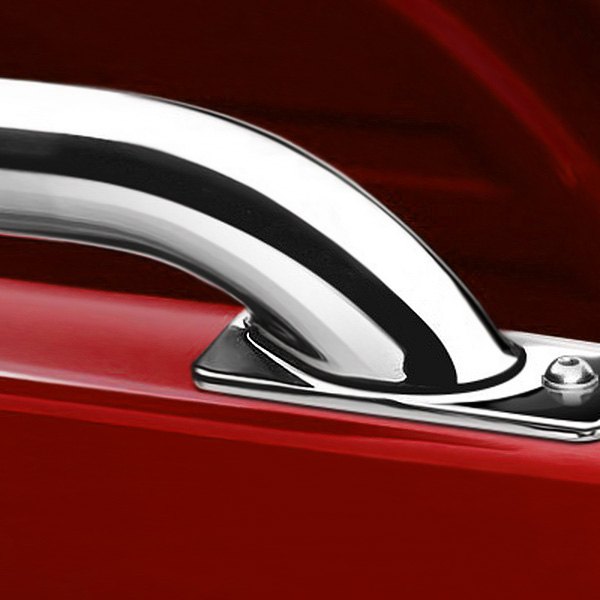 71.3 in. Polished Universal Platinum Oval Bed Rail for 2004-2014 Ford F-150