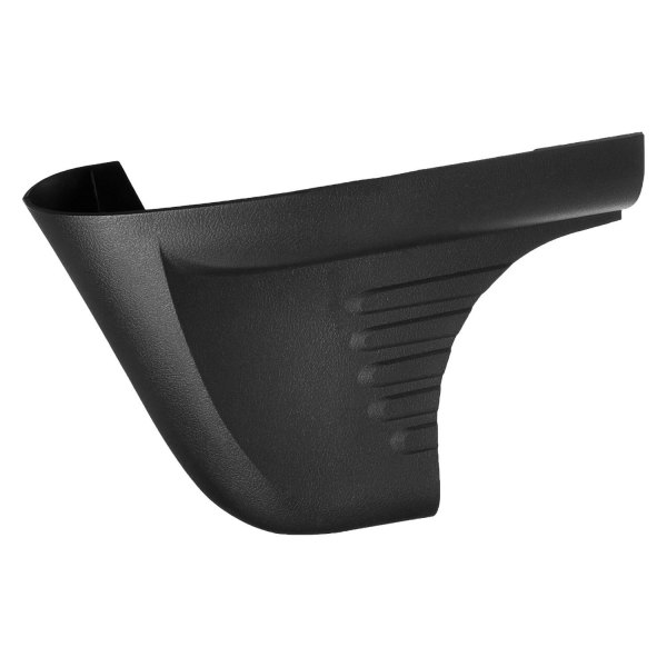 Replacement Driver Front & Passenger Side Rear End Cap for Sure-Grip Running Boards, Black