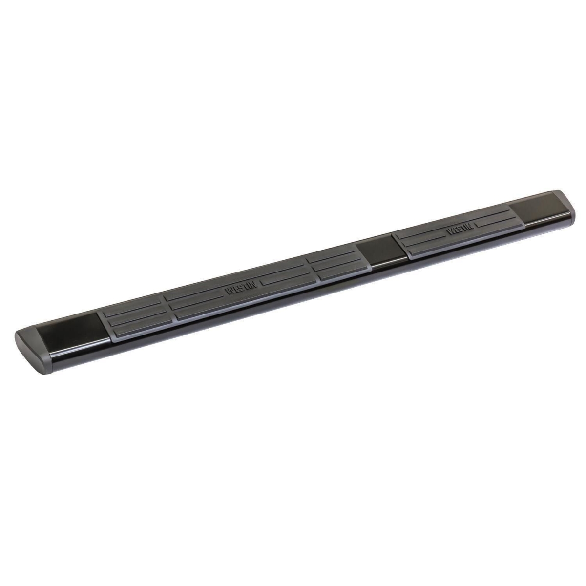 6 in. Mild Steel 53 in. Oval Side Bar, Black