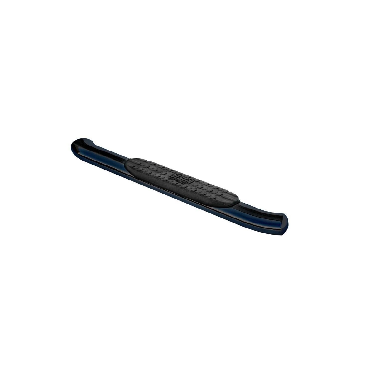 4 in. Black Wrinkle Oval Step Bar for 2007-2016 Wrangler 2 Door